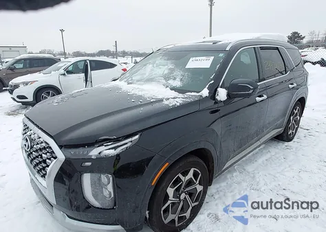 2021 Hyundai Palisade Calligraphy из США, поврежденный, VIN KM8R7DHE0MU273346